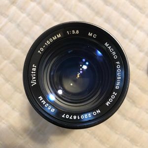 Nikon Vivitar Manual Camera Lens